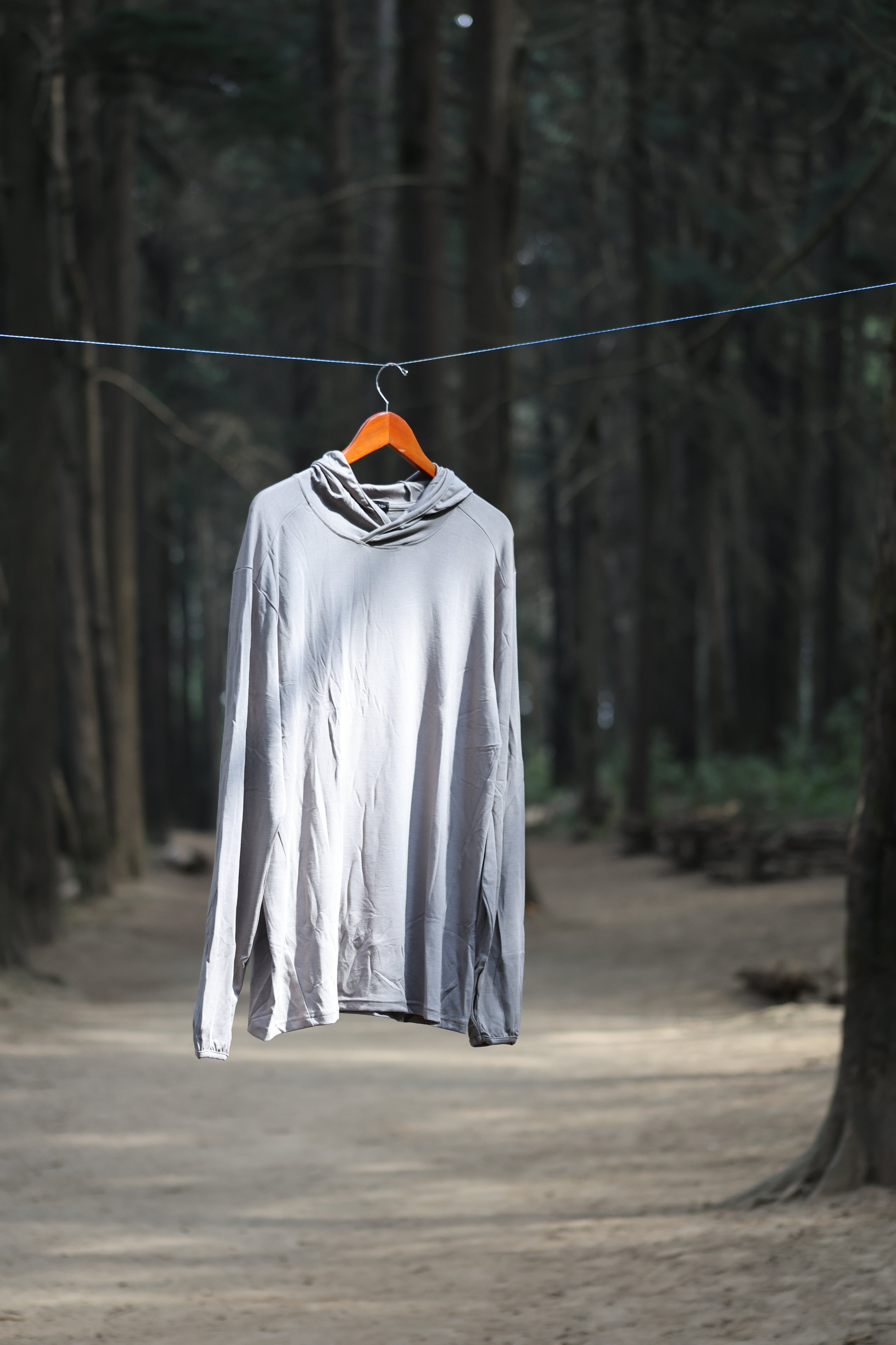THE FLYING HOODIE | MIST GRAY