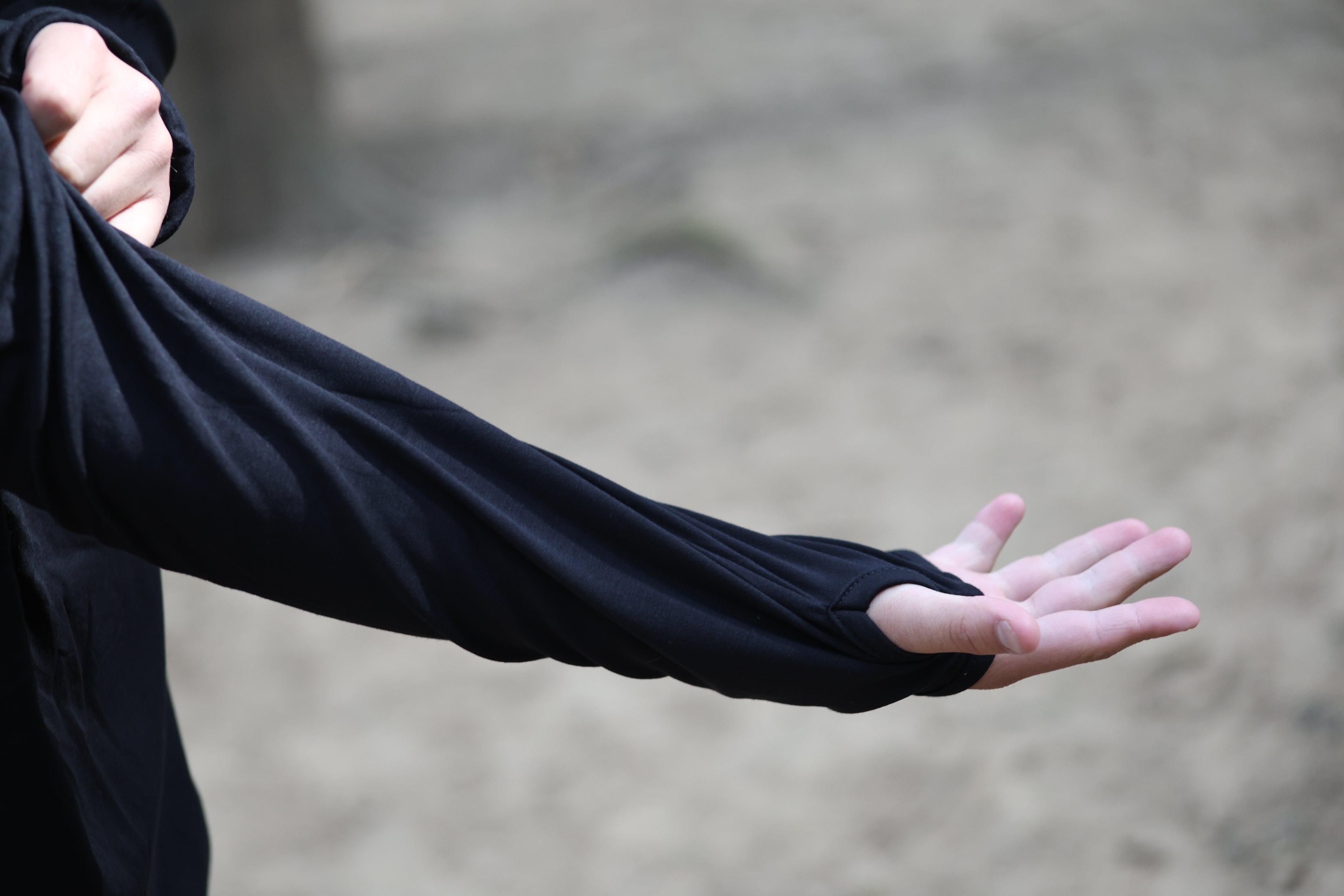 THE FLYING HOODIE | EBONY BLACK