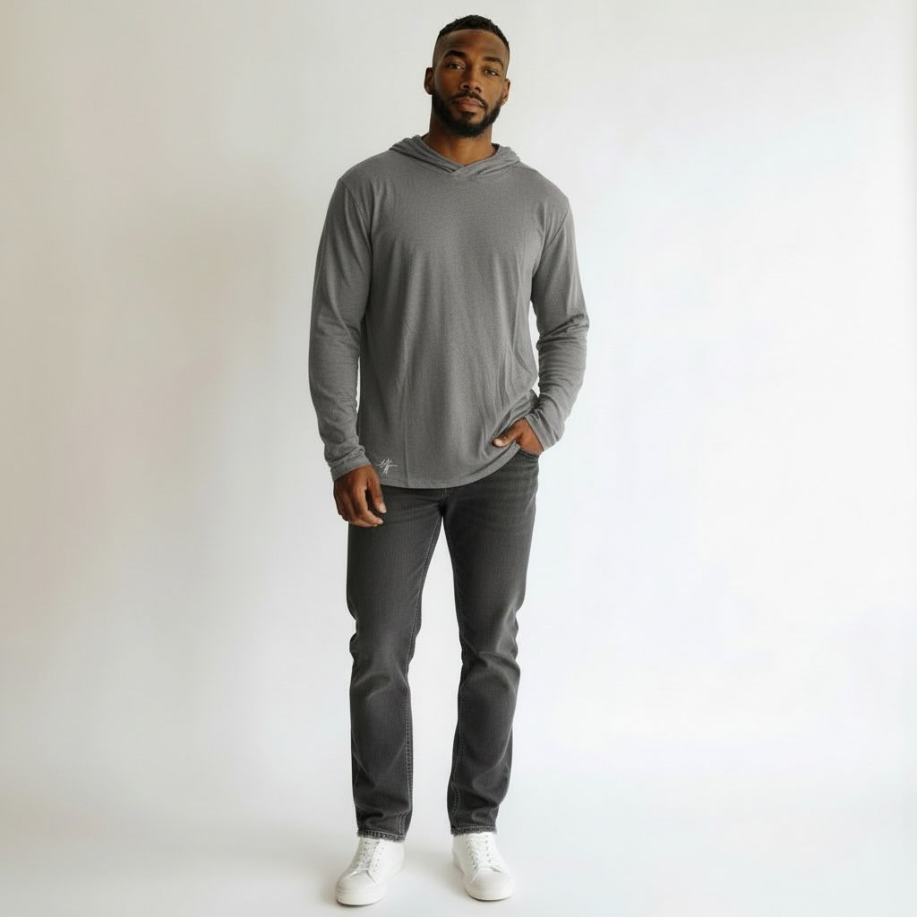 THE FLYING HOODIE | MIST GRAY